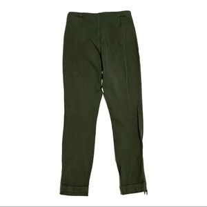 Lysse Green High Waist Pull on‎ Leggings Size S